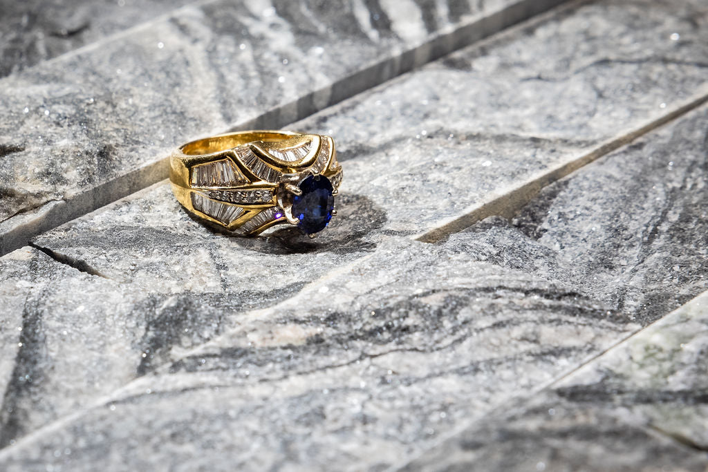 The Cocktail Sapphire Ring